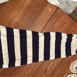 GAP Navy and White Sleeveless Dress